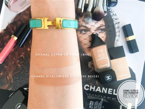 ultra le teint chanel review|Chanel ultra le teint swatches.